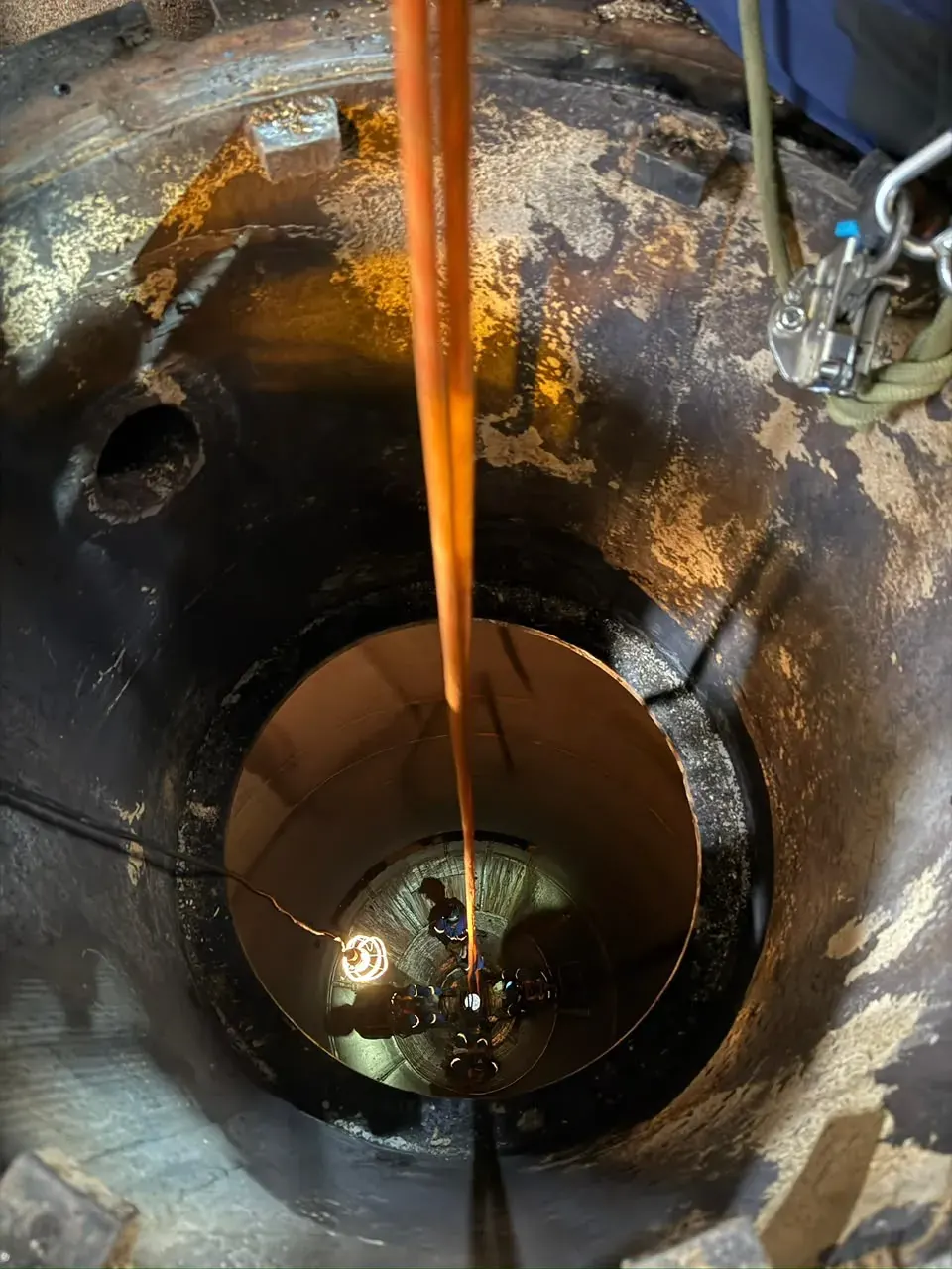 Caldeiraria em Silo de Grãos