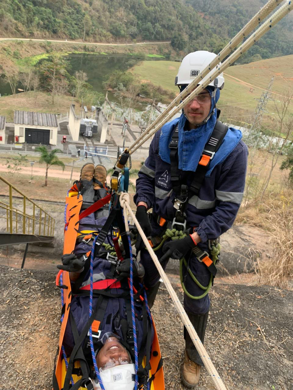 Treinamento de resgate NR-35 e NR-33
